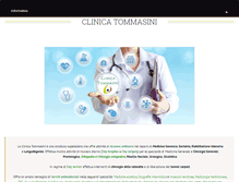 Tablet Screenshot of clinicatommasini.com